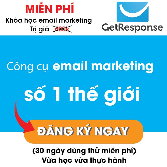 mien phi khoa hoc email marketing getrespone